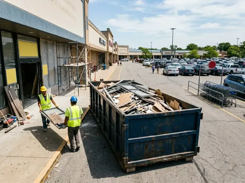 retail-store-renovation-debris-003 — frequently asked questions, Roll-off Dumpster Rentals in Clute, TX